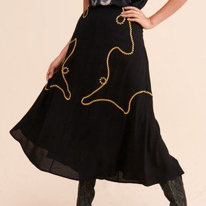 Just Female Wylie Ropes Skirt Size L Large